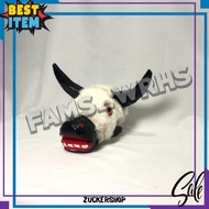 Mini White Feather Bull Children's Bull Wooden Material White Feather Variation Af 1