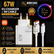 XIAOMI 67W Charger 100%Original Fast Charging Type C Mi Turbo Charger 67 Watt Max Hyper Charger