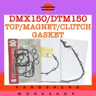 DEMAK DMX150/DTM150 (TOP/MAGNET/CLUTCH GASKET) COVER SET (DMX/DTM 150)