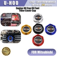Aluminium Ralliart Racing Engine Oil Cap for All Mitsubishi Car Modified Engine Oil Cover