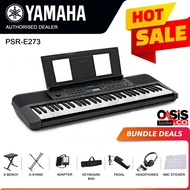 (ฟรีส่ง) YAMAHA PSR-E273 Keyboard คีย์บอร์ดไฟฟ้า 61คีย์ E273 Digital Portable Keyboard ยามาฮ่า คีย์บอร์ด