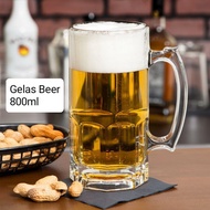 SELLING JUMBO BEER GLASS OCTOBERFEST 800ML (SET OF 1PCS) JUMBO BEER MUG OCTOBERFEST JUMBO GLASS MUG