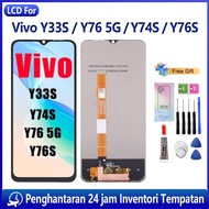 [Promosi] ORIGINAL LCD Untuk Vivo Y33S / Y76 5G / Y74S / Y76S