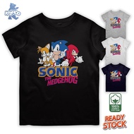 Sonic kids t-shirt Sonic the Hedgehog kids t-shirt baju budak baju kanak kanak T-shirt Baju unisex C