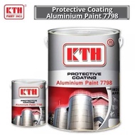 ￼KTH Aluminium Paint 7798 1 Liter / Cat Aluminum / Cat besi 5L