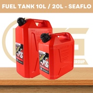 PLASTIC FUEL TANK SEAFLO Auto Shut Off Gasoline Can | SEAFLO 2.6 Gallon 10L | SEAFLO 5.3 Gallon 20L