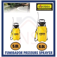 UYUSTOOLS Fumigador Household Water Pressure Sprayer Water Jet Spray Pump (5L  8L)