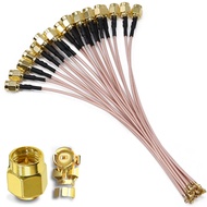 SMA to IPX SMA Male to UFL/U.FL/IPEX Coaxial Cable IPX to SMA Male Plug WiFi Antenna Pigtail Extensi