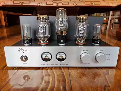 15W*2 Old Chen KT88-K1 Pure Class A Tube Amplifier Manual Fever PSVANE Tube HIFI Audio Speaker Ampli