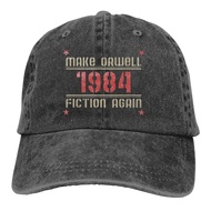 Funny Design Cowboy Hat Wholesale Make Orwell Fiction Again 1984 George Orwell Book Personality Cotton High Quality