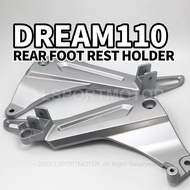 HONDA DREAM110 FOOTREST BRACKET SET 0 BRAKET STAY BESI PIJAK FOOT REST EX5DREAM110 EX5 DREAM 110 EX5