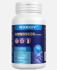 【現貨】RXEDY美商NMN99600 Pro MAX穀胱甘肽PQQ紫檀芪β煙醯胺單核苷酸基因港NAD+增強版60粒