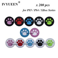 【Exclusive Limited Edition】 200 Pcs Silicone Cat Claw Analog Thumbsticks Gaps For 5 4 Ps5 Ps4 Controller Grips For Xbox One Series S X