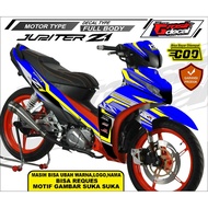Jupiter Z1 Sticker Decal Full Body Full Setbiru Jupiter Z1 Full Body Sticker Decal