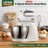 Milife 5-Speed Electric Hand Mixer | Egg Beater Dough Mixer | Dual Whisk | Powerful  Baking Mixer