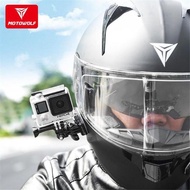 🇲🇾 MOTOWOLF 360 Rotation Action Camera Mount Holder for Insta360 YI Xiaomi Gopro Hero Motorcycle Helmet