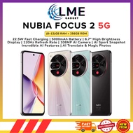 nubia Focus 2 5G (20GB[8+12] RAM+256GB ROM) Smartphone | 1 Year ZTE NUBIA Malaysia Warranty
