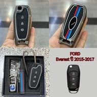 Key case FD4 Metal Chain With For FORD EVEREST 2015-2017 Gray-Brown Color