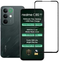 Clear Tempered Glass Screen Protector For Realme 15X / C85 5G