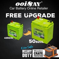 AMARON FLO NS40 | NS40ZL | 42B20L | 50B20L (MF) - 40AH - Car Battery - PERODUA Myvi HONDA City Jazz
