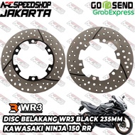 Rear Disc Disc WR3 Ninja 150RR 150 RR Disc 235mm Black Special WR3 Bracket