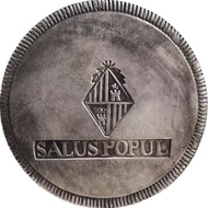 40mm1821 Swiss Watch Coin Friday SALUSPOPUE Foreign Coin Collection Coin Ancient Coin 8.1