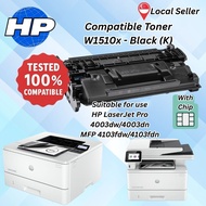 Compatible HP W1510X Toner for HP LaserJet Pro 4003dw/4003dn & MFP 4103fdw/4103fdn - Tested & Reliab
