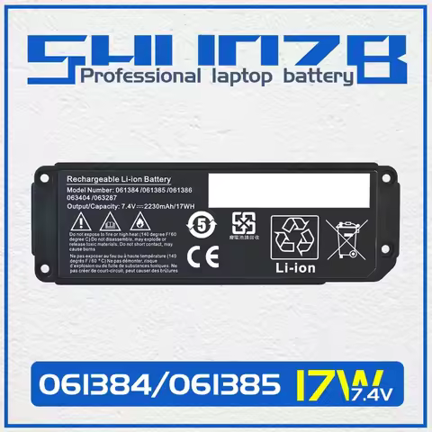 SHUOZB 061384 061385 061386 Battery For BOSE SoundLink Mini I Bluetooth Speaker Rechargeable Battery
