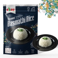 EZEEFOOD NASI PUTIH / STEAMED BASMATHI RICE (WHITE RICE) 250G LOW GI, GLUTEN FREE TO EAT MRTE / RTE 