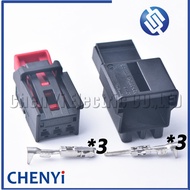 3 Pin Car Taillight Chair Connector 7N0 972 703 Auto Plug Socket For Sagitar Tiguan Golf A3 A4 Q5 Ta