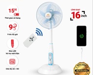 Mua Quạt sạc tích điện Honjianda HJD-FL 602 (Bình 12V5Ah)