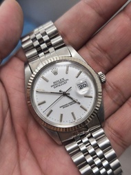 Rolex 16014 porcelain white dial