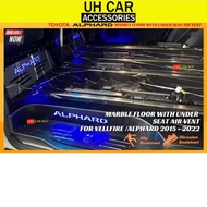 TOYOTA VELLFIRE ALPHARD AGH30 2015 2021 2022 2023 MARBLE FLOOR MAT