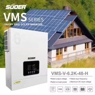 SUOER MPPT ไฮบริด ไซลาร์อินเวอร์เตอร์ รุ่น VMS-V-3.2KW-24V / VMS-V-V-4.2K-24H / VMS-V-6.2K-48-H คอนโ