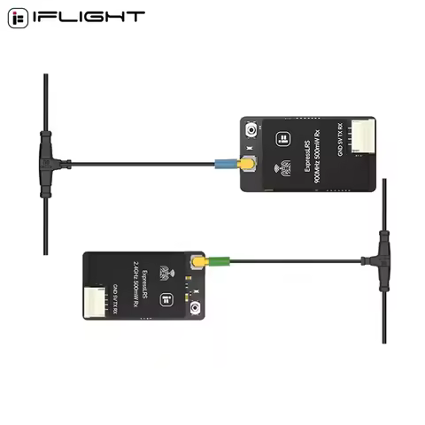 iFlight ExpressLRS ELRS 500mW Single Antenna Receiver ELRS 900MHz 500mW RX / ELRS 2.4GHz 500mW RX fo