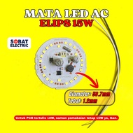 Paket Hemat 15 Watt PCB AC Mata LED - PCB Mata Lampu LED AC Tanpa Driver 15w