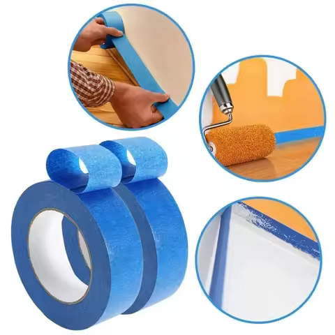 Paint tape, multi sided masking, easy to tear paint tape, safe wall paint, art and craft constructio