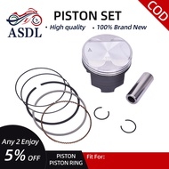 ASDL 1 Set Pin 19mm Motorcycle Engine Cylinder Piston Rings STD 73mm 73.25mm 73.5mm 73.75mm 74mm For