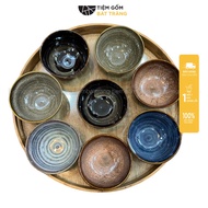 Rice Bowl, 6-Color Fire-Enameled Porcelain Bowl, High-Quality Bat Trang Ceramics as a Meaningful Gif