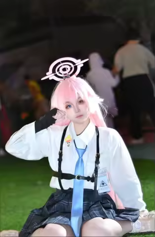 Takanashi Hoshino Halo Cosplay Headwear Prop Blue Archive Halloween Christmas Party Costumes Accesso