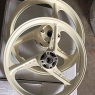 Rim Enkei 3 batang y125z putih