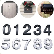 Digital door number plate 3 digit plate shield door number plate tag hotel number plate 0 to 9 plate