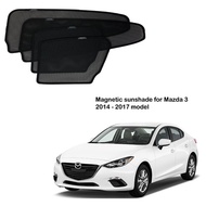 Mazda 3 2014-2017 model Magnetic Sunshade