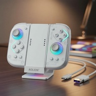 Aolion Joy-Con Charging Grip with RGB Dock & Gaming Controller Stand for Nintendo Switch Accessories