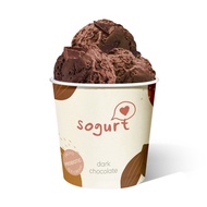 [LOCAL] Sogurt Froyo Ice Cream Dark Choc Pint (473ml) - Made with Coconut Oil, Contains Probiotics &amp; Prebiotics, Halal
