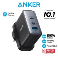 Anker Charger 736 Powerport 100W Charger USB Charger Gan Charger USB C Charger Adapter Travel Adapter Multi Plug A2145