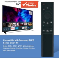 Voice Remote Control Compatible for Samsung Smart TVs, AU7700 AU8000 AU8800 Neo 4K QLED Alat Kawalan