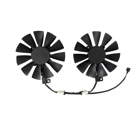 2pcs/Set,Video Cards Fan,T129215SU,For MLLSE RX 580 8G Paquete B,VGA GPU Cooler,PLD09210S12HH,For ML