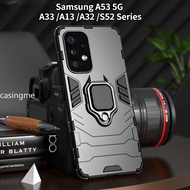 Casing For Samsung Galaxy A53 5G A13 A73 A33 A32 A52S A72 Shockproof Armor Ring Stand Phone Case Back Cover For A 53 13 73 33 32 52 52S 72 4G 5G Samsung