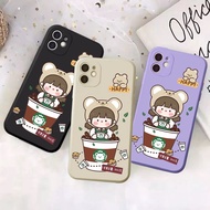 DC CASE REDMI 4A / 4X / 5A / 6A / 7 / 8 / 8A / 9 / 9A / 9C NEW CASE MACARON COFFEE CUTE Girl